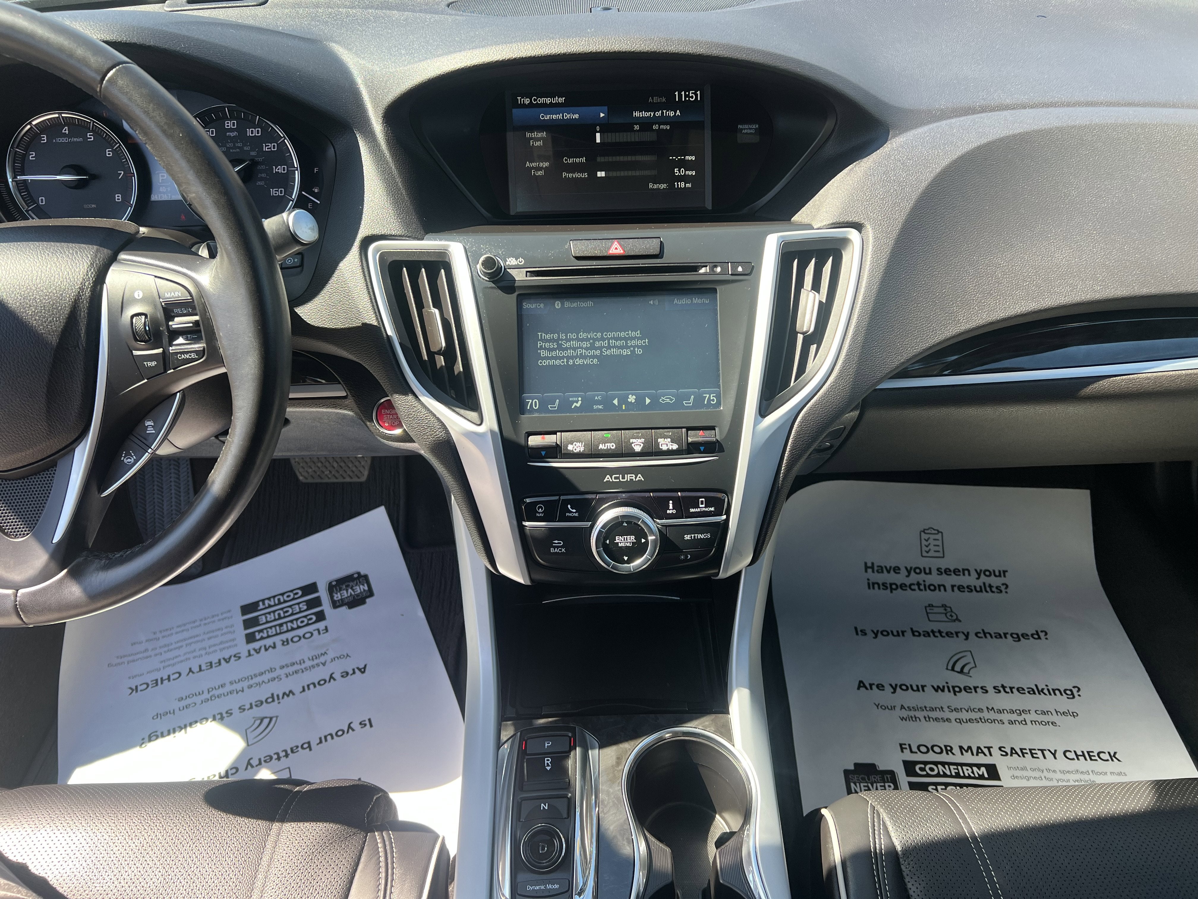 2019 Acura TLX w/Technology Pkg