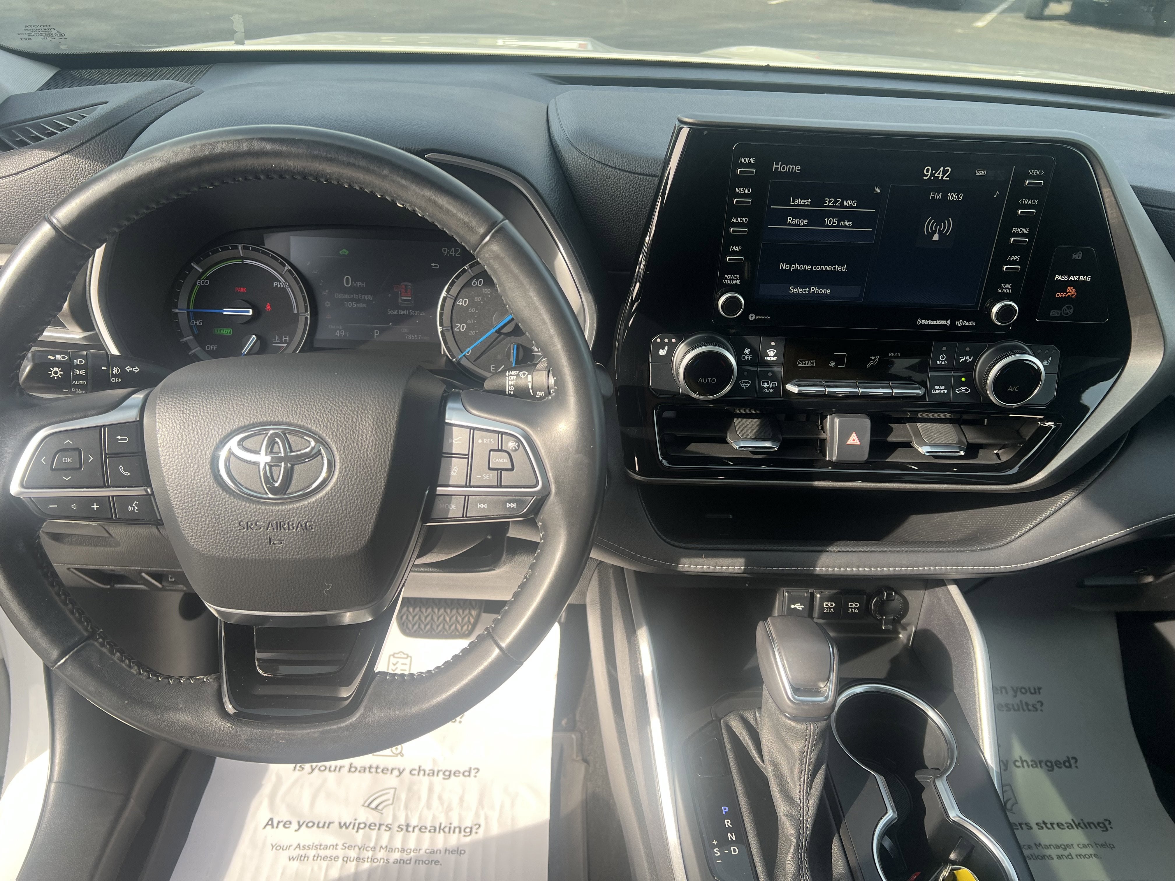 2021 Toyota Highlander Hybrid XLE