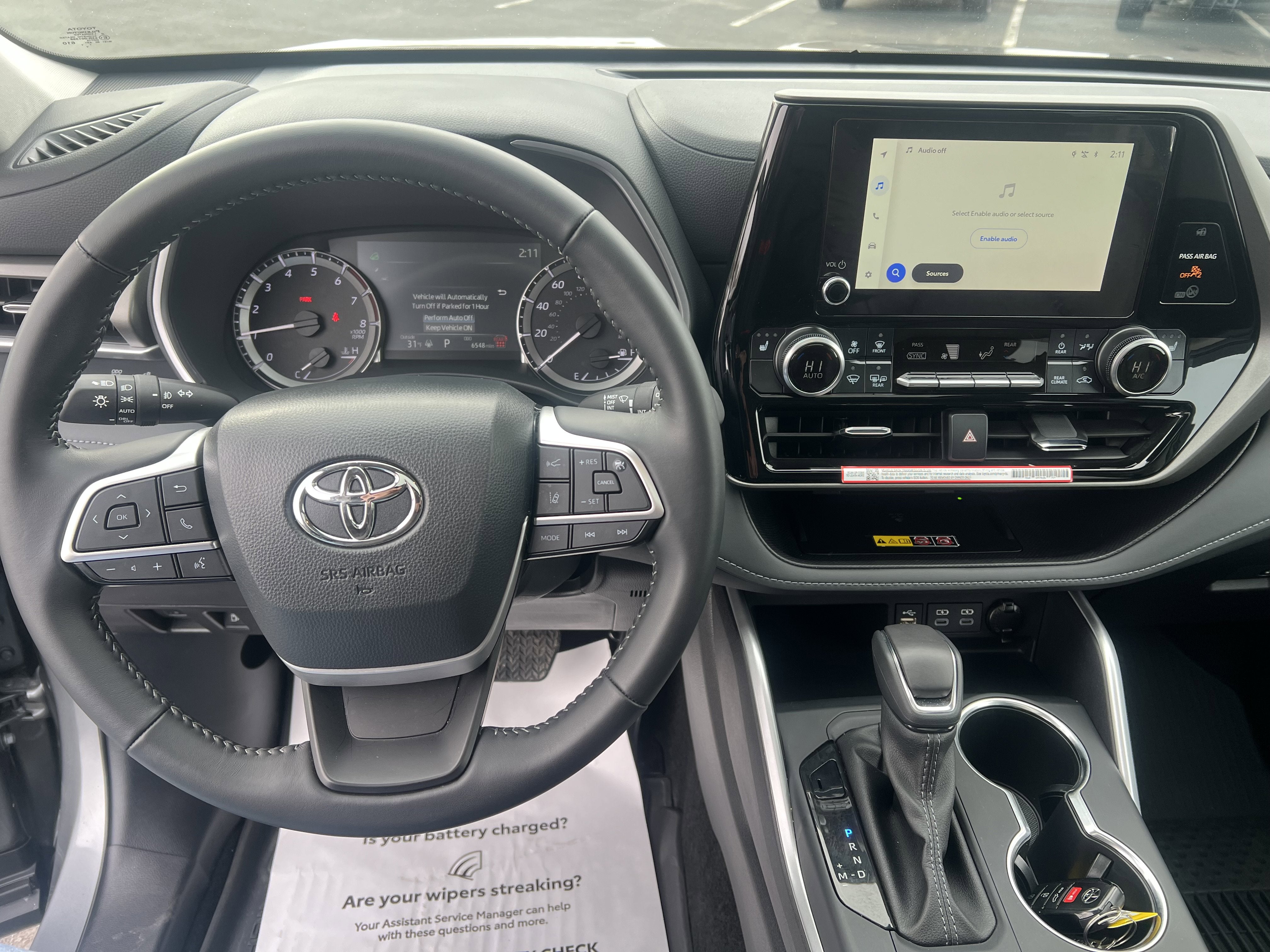 2025 Toyota Highlander XLE