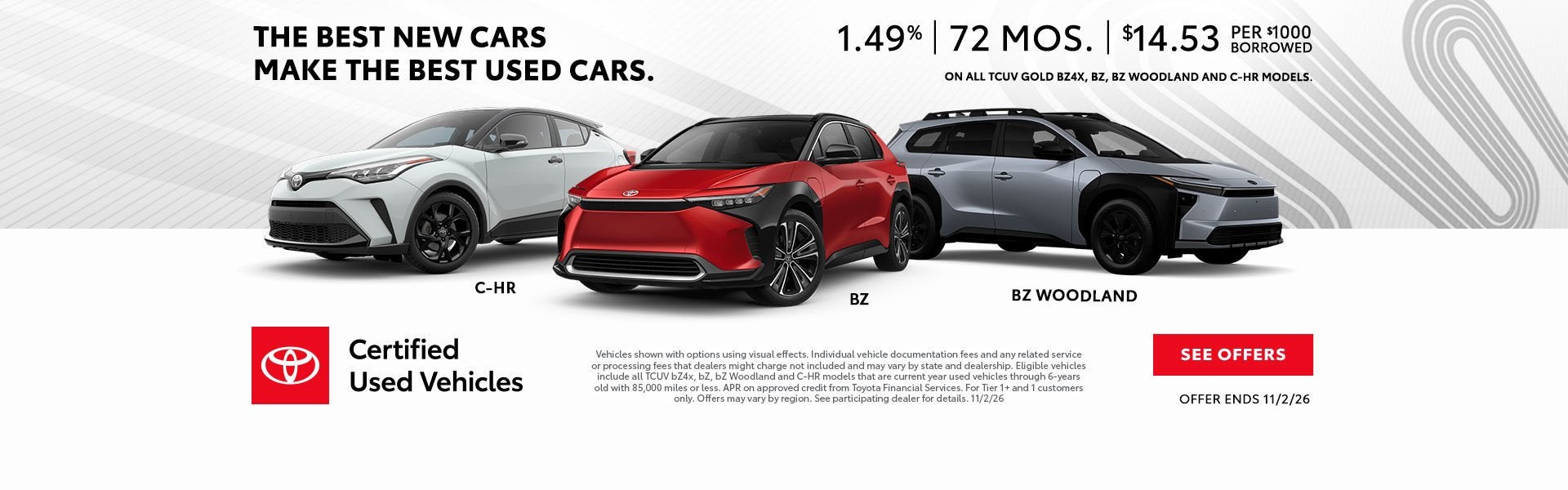 Toyota, C-HR, bZ, bZ Woodland