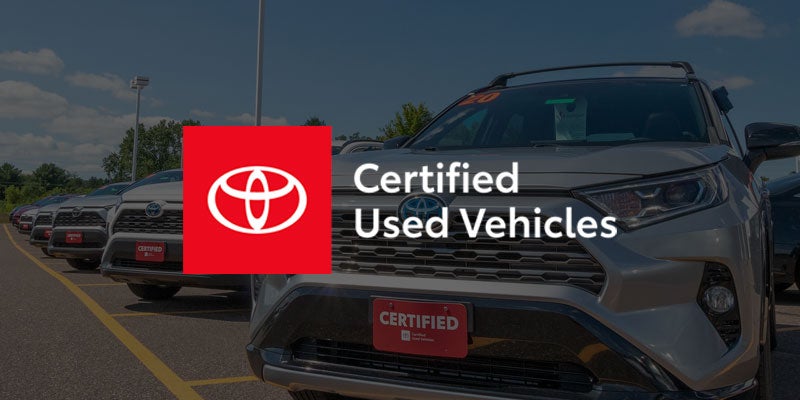 Toyota Certified Used Vehicles